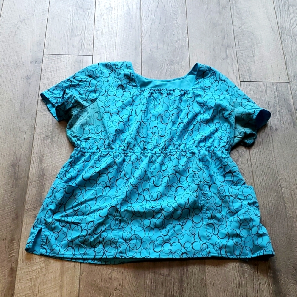 Katherine Heigl Scrub Top